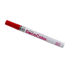 JAM Paper Marvy Uchida Fine-Point Opaque Paint Marker - Red - 5 Pack (7665906g)-Vibrant red shade that adds zest to projects and artwork