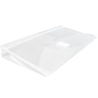 JAM Paper #10 Plastic Envelopes with VELCRO Brand Closure, 1 Expansion, 5.25 x 9.5, Clear Poly, 108 Pack (921V1CLB)-4