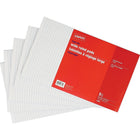 Staples Legal Size Wide Ruled White Paper Pads - 96 Sheets - 5 Pack-Legal size writing pad features white paper with wide ruling