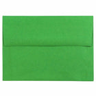 JAM Paper A6 Invitation Envelopes, 4.75 x 6.5, Brite Hue Green Recycled, 250 Pack (67195H)-Green recycled envelope