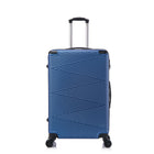 TOSCANO INTRECCIARE 30" Hardside Large Luggage - Blue-Designed in Italy