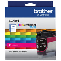 Brother Genuine LC404MS Standard-Yield Magenta Ink Cartridge-Professional colour inkjet print quality you can consistently rely on for up to 750 pages