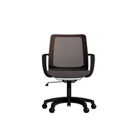 CB Office Workex Mesh Office Chair - Black-Classic air-flow mesh back design with air-flow fabric seat