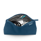Poppin Accessory Pouch - Medium - Slate-Custom silicone zipper pull keeps your stuff safe
