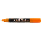 JAM Paper Marvy Uchida Liquid Chalk Markers Erasable Dustless - Broad Point - Orange-Orange Chalk Marker