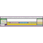 North Star Teacher Resources 2nd - 6th Grades Desk Plate, Traditional Cursive, 72 Pack (NST9042)-Theme/design: Traditional Cursive