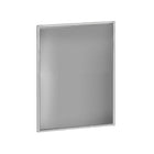 Azar Displays Snap Frame for Freestanding Unit (300271-SLV)-Silver Aluminum