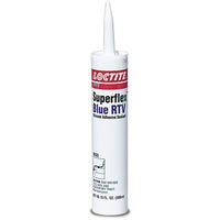 Loctite Superflex Rtv Silicone Adhesive Sealant, 300 Ml, Cartridge, Blue - 4 Pack-Colour: Blue
