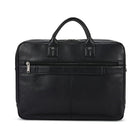 Samsonite Classic Leather Toploader 15.6", Black-Bail handles or detachable adjustable shoulder strap with non-slip shoulder pad give you two different carrying options.