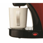Brentwood 1-Cup Coffee Maker with Mug - Red-Removable Filter & Filter Holder