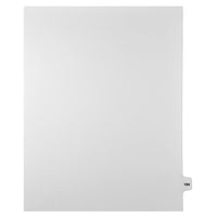 Mark Maker Legal Tabs - Letter Size - White - 1/15th cut - 25 tabs per package - 5 packages Pack - Number 194-White Single Tabs