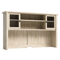 Sauder Hammond Computer Desk Hutch - Chalk Oak (428248)-Hutch