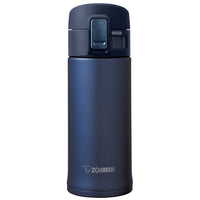 Zojirushi SM-KHE Insulated Bottle - 12 oz. - Smoky Blue-12oz insulated Stainless Steel Bottle