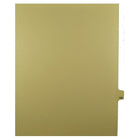 Mark Maker Legal Exhibit Index Tab Buff Single Tabs, 1/25th Cut, Letter Size, No Holes, Number 168, 25 Pack-Buff Single Tabs, 1/25th Cut