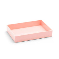 Poppin Medium Accessory Tray - Blush-Lacquer-like Medium Accessory Tray
