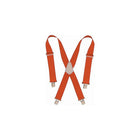 Kuny's Leather Suspenders Nylon/Elastic Industrial, Black (SP17-BL)-Material: Nylon