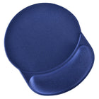 DAC MP-123 “Racetrack” Super-Gel Mouse Pad / Wrist Rest - 9-3/4" x 8-1/4" x 1-1/4" - Blue-Smooth and breathable luxurious Lycra fabric