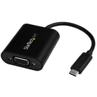 StarTech USB-C to VGA Adapter, with Presentation Mode Switch, 1920 x 1200 (CDP2VGASA)-Presentation Mode ensures your video output is not interrupted by your computer's power saving modes