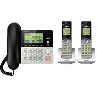 Vtech (CS6949-2) 2 Handset Corded/Cordless Phones with Answering System-Includes base corded system plus two additional handsets