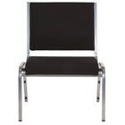 Flash Furniture HERCULES Series Black Antimicrobial Fabric Bariatric Medical Reception Chair-Set of 4 Medical Waiting Room Chairs