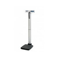 Health o meter 500KL Eye Level Digital Scale with Height Rod-Low platform height requires only minimal step up, offering patient a more comfortable and stable weighing experience