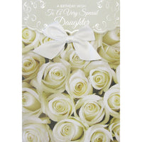 Rosedale Greeting Card, Birthday Daughter, Roses-Printed on premium coated card stock
