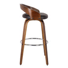 Armen Living Sonia 26" Counter-Height Bar Stool - Brown-Assembly Required