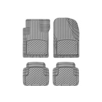 WeatherTech All Vehicle Mat (AVM) Universal Trim-to-fit 4-Piece Floor Mat Set, Grey, 4 Pack-Universal floor mat with near-custom fitment