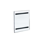 Azar Displays 7"W x 11"H Sign Holder with Magnetic Strips, 10 Pack (129919)-Made from acrylic