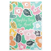 Rosedale Gold 5 1/2" x 8" Greeting Cards/Envelopes - 6 Pack-Card shop quality greeting cards.
