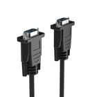 NXT Technologies 6' VGA/SVGA Cable - Black-Male to male cable features HDDB15 plugs on both ends