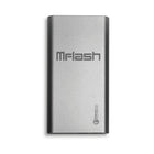 MFLASH 6000mAh Qualcomm Quick Charge 3.0 Power Bank with Aluminum Case, Silver (MFPWQ0601ALSLVR)-6,000mAh Powerbank