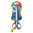 Maped USA Sensoft 3D Blunt Tip Scissors, 6.33", Assorted, 12 Pack (MAP696510)-Flexible and ergonomic handles for optimum comfort