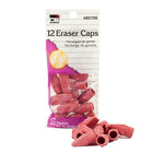 Charles Leonard Wedge Shaped Cap Erasers, Pink, 288 Pack (CHL80799)-Caps have a wedge shaped design