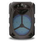 M True Wireless 6.5" LED Bluetooth Speaker  - Black-Designed to deliver clean amplified sound, bringing more life to any party