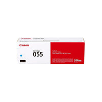 Canon 055 Cyan Cartridge, Standard Yield (3015C001)-Cyan