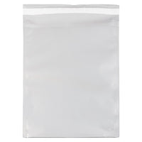 JAM Paper Foil Envelopes with Self Adhesive Closure, 10 x 13, Open End, Silver, 100 Pack (01323296B)-Silver