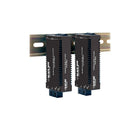 Black Box LIC023A-R2 MultiPower Industrial Media Converter, 10-/100-Mbps Copper to 100-Mbps Duplex Fiber-Converter