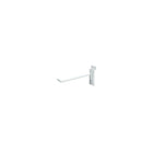 Can-Bramar Slatwall Standard Duty Wire Hook With Notch Attachment, 6" x 1/4", White, 100 Pack-6" x 1/4" slatwall standard duty wire hook with notch attachment
