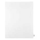 Mark Maker Legal Exhibit Index Tab White Single Tabs, 1/15th Cut, Letter Size, No Holes, Number 90, 25 Pack-White Single Tabs, 1/15th Cut