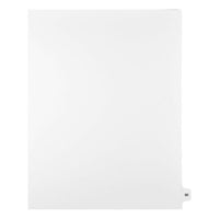Mark Maker Legal Exhibit Index Tab White Single Tabs, 1/15th Cut, Letter Size, No Holes, Number 90, 25 Pack-White Single Tabs, 1/15th Cut