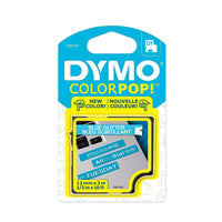 Dymo COLORPOP 1/2" Label Tape, Blue/White (2056735)-Blue/White