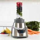 Kenmore Elite 5-Speed Countertop Blender Plus Travel Cup-5 built-in functions: Single serve, stir, chop, mix, and liquify