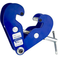 Gray Tools 1 Ton Beam Clamp, 2.95"-8.25" Flange Widths-Lifting capacity (tons): 1