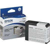 Epson T580 UltraChrome K3 Ink Cartridge - Light Light Black-Produce archival prints with amazing colour fidelity, gloss level, and scratch resistance