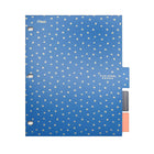 Five Star Style 5-Tab Poly Dividers - 11" x 9-3/8" - Assorted Patterns-3-hole punched to store in your binders