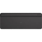 Logitech K580 Slim Multi-Device Wireless Keyboard for Chrome OS-Buttons/keys: The Easy-Switch buttons let you switch typing between two devices with the same keyboard. With a number pad and all the keys you need for great productivity right at hand, there’s less arm extension, so you can work comfortably for longer