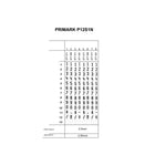 Meto Primark P12 S1N 1-Line Pricing Gun (8 Characters)-Up to 8 characters of print