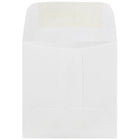 JAM Paper 2.38 x 2.38 Mini Square Envelopes, White, 250 Pack (3993004H)-Blank interior for personalized message