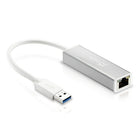 j5create JUE130 USB 3.0 10/100/1000 Gigabit Ethernet Adapter-USB 3.0 plug-and-play and backwards compatible with USB2.0/1.1